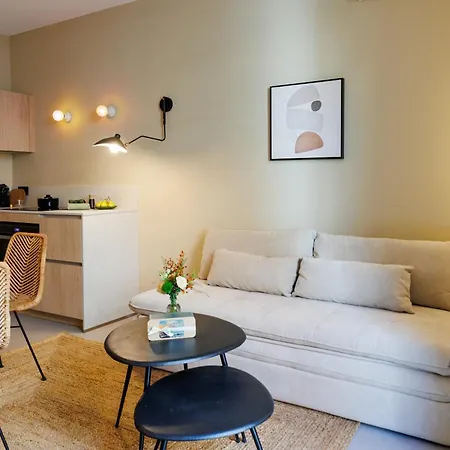 Cigale Verte Avec Terrasse Et Patio A Apartmán Antibes